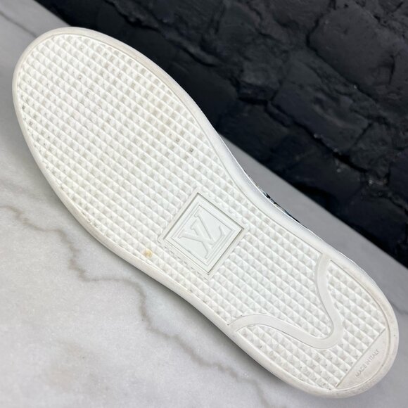 Louis Vuitton Frontrow LV monogram low Sneaker Flower leather 7.5 US or 37.5 EUR - Picture 12 of 17